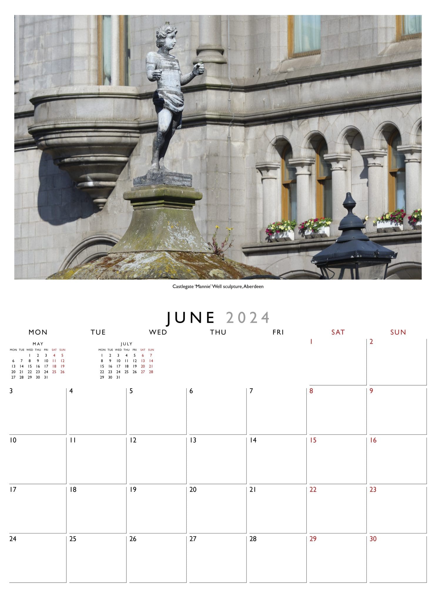 Aberdeen and the North East 2024 Calendar - Roman Photography