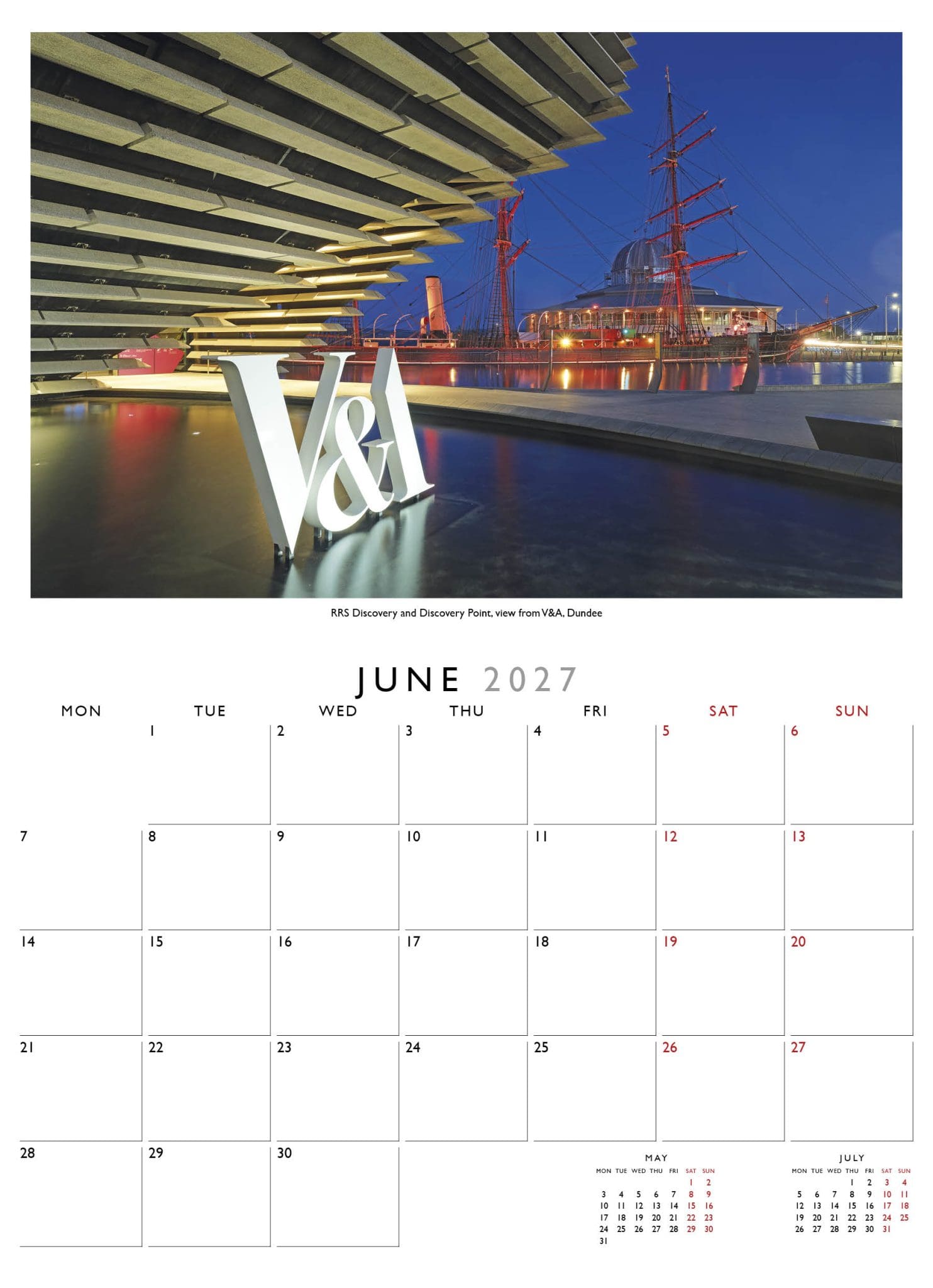 Dundee and Angus 2027 Calendar - Image 2