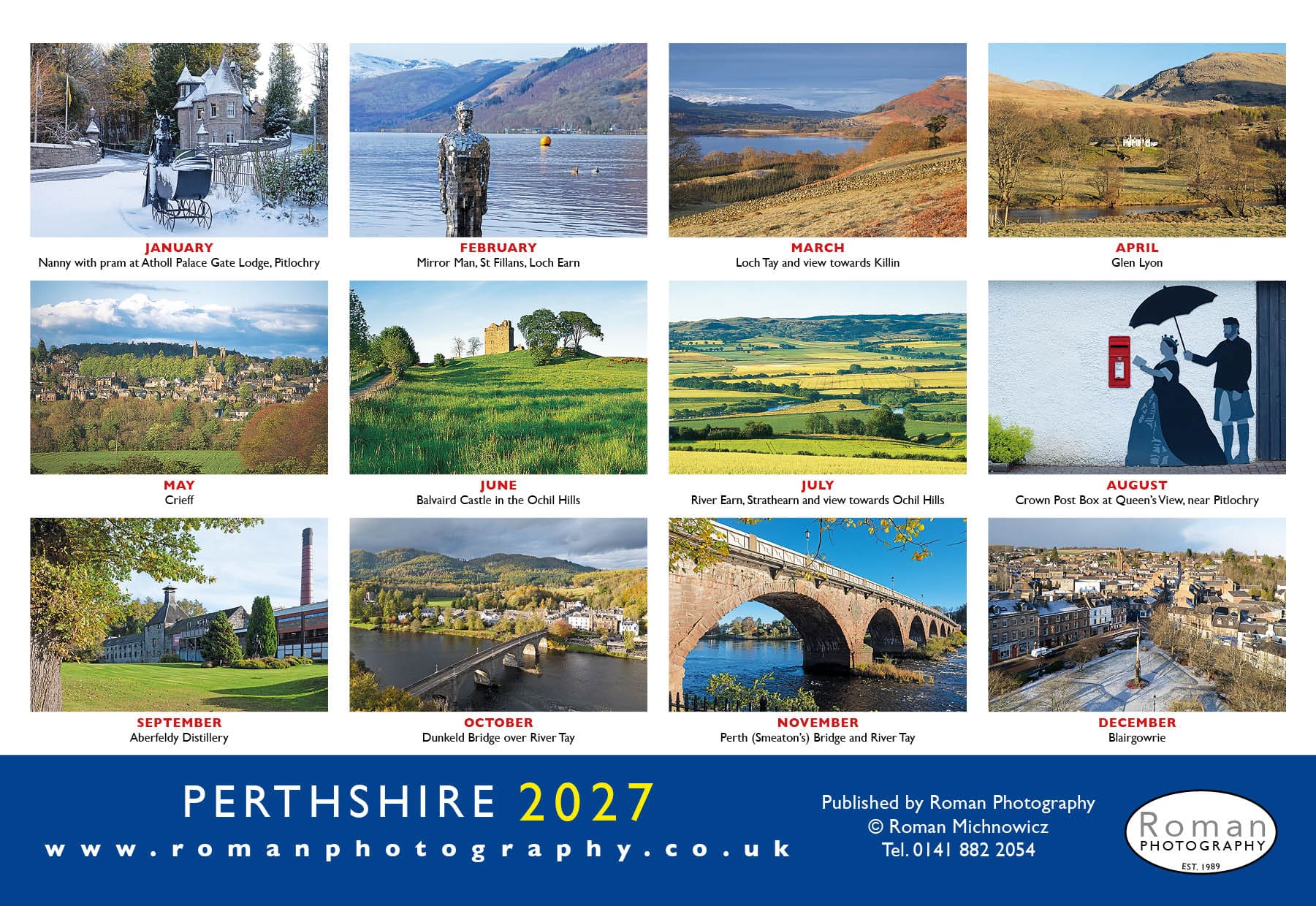 Perthshire 2027 Calendar - Image 3
